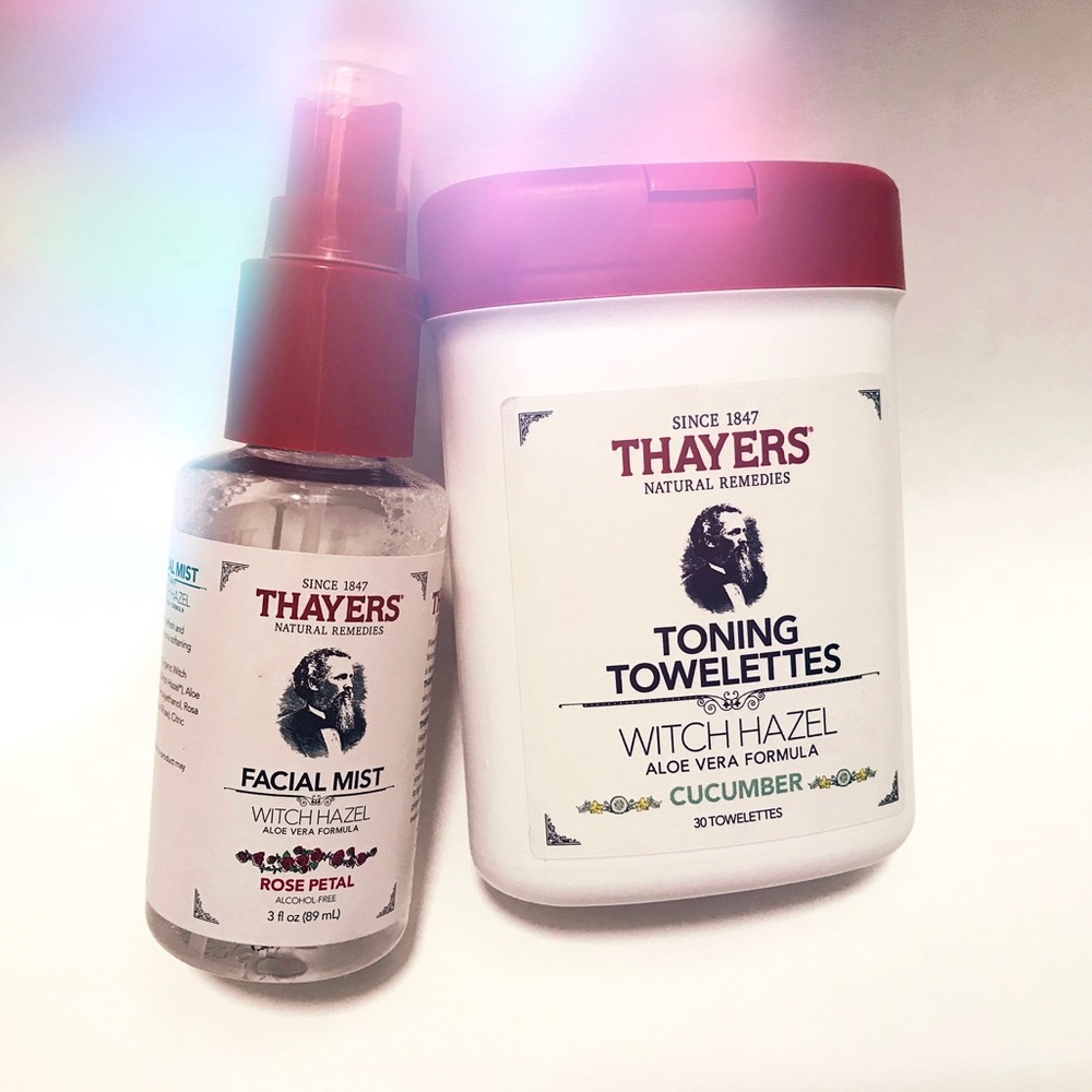 Thayer’s Toning Towelettes + Mist Bundle
